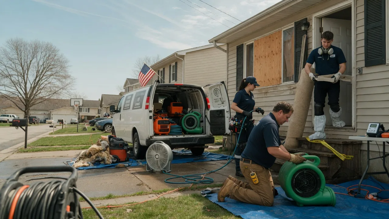 Water Damage Restoration in Parma, MI near me